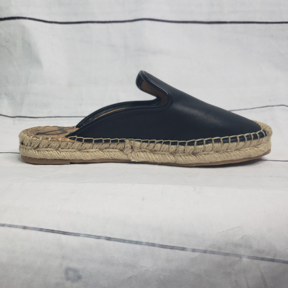 Sam Edelman Kerry black leather mule 6 - Picture 7 of 8
